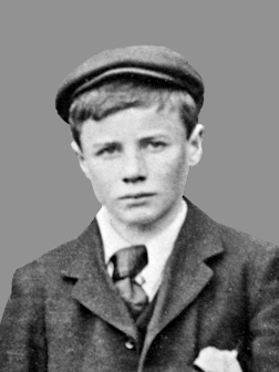 D.H. Lawrence, aged 14, at Nottingham High Scgool