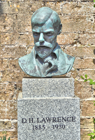 The Lawrence Bust at Newstead Abbey